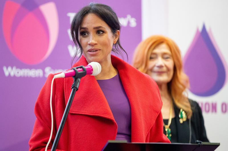 Meghan, Duchess of Sussex visits ‘Tomorrow’s Women Wirral’ Charity on January 14, 2019 in Birkenhead, United Kingdom.